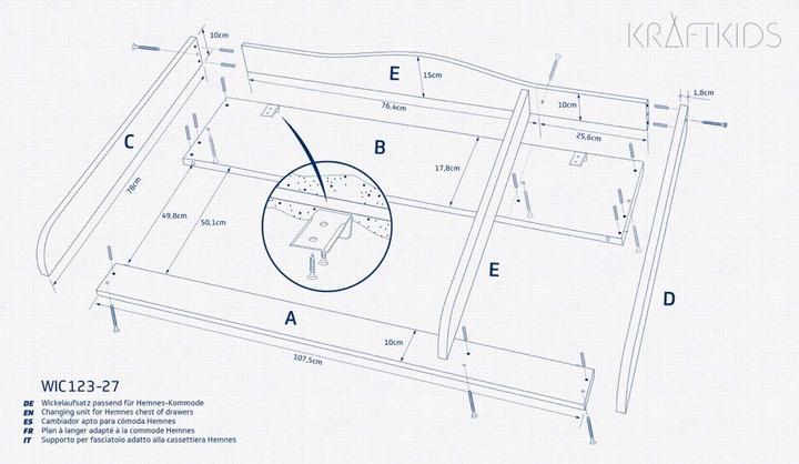 Image du produit KraftKids Wickelaufsatz