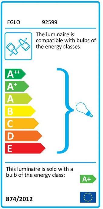 Energy Label EGLO Buzz (1440 lm, GU10)