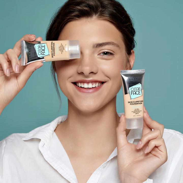 Produktbild MyScreen Protector OhMy Clear Face Foundation Moisturized and Uniform Skin Light Coverage Soft Beige N.401 (Soft Beige N.401)