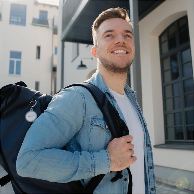 Immagine prodotto Verbatim 1x2 My Finder Coin Bluetooth Item Finder b/n 32134 (iOS)