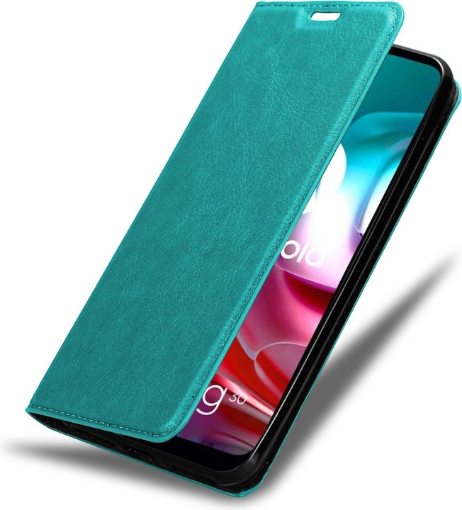 Produktbild Cadorabo Book Invis. Magnet Hülle (Motorola Moto G10, Motorola Moto G30)
