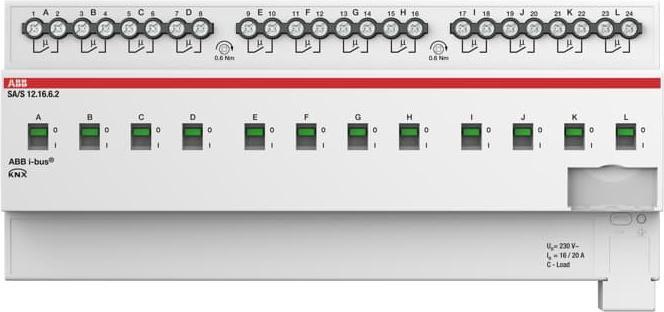 Actual product image ABB Stotz S&J Switch actuator 12-fold SA/S12.16.6.2 (Switch actuator)