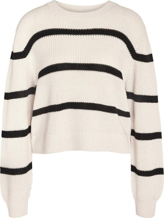 Produktbild Noisy May Gestreifter Strickpullover (L)