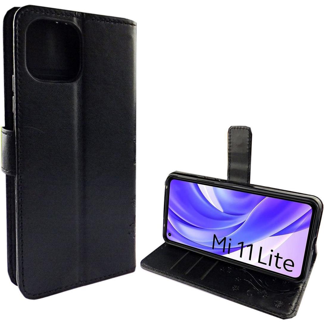 Thumbnail - König Design Handyhülle für Xiaomi Mi 11 Lite Case Cover Schutztasche Schutzhülle Bookstyle (Xiaomi Mi 11 Lite), Smartph...