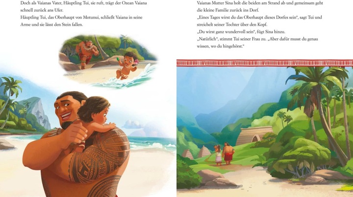 Actual product image Disney - The big book with the best stories: Vaiana (German, Walt Disney, Constanze Steindamm, 2022)