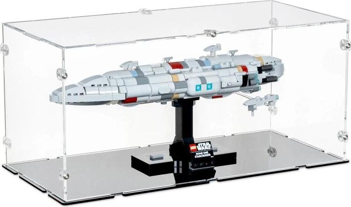 Produktbild iDisplayit Acryl-Display für LEGO® 75405 Star Wars Home One Starcruiser (Mit schwarzem Boden)