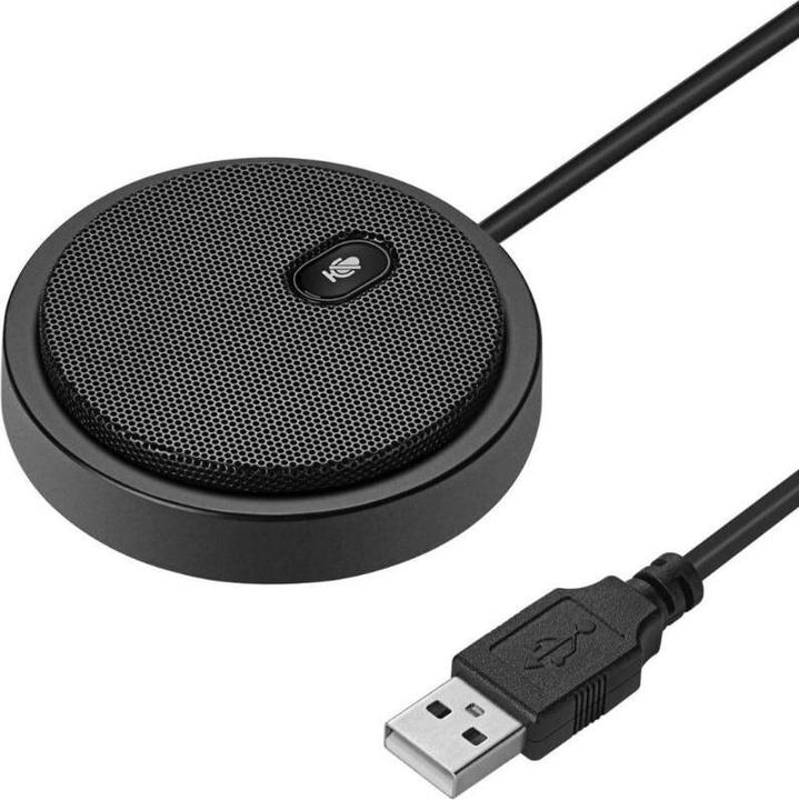 Actual product image Techly ICC SH-22 microphone Black Conference microphone