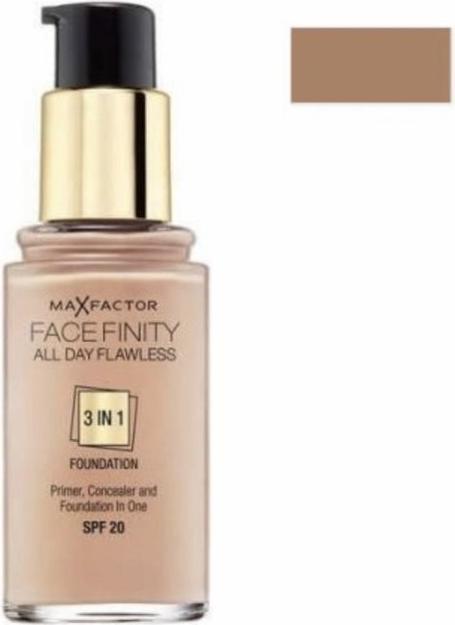 Image du produit Max Factor FACEFINITY ALL DAY FLAWLESS 3 IN 1 fond de teint #85-caramel (Caramel)