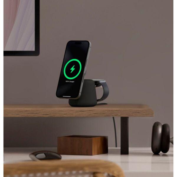 Actual product image Belkin BoostCharge Pro 2-in-1 MagSafe charging station (15 W)
