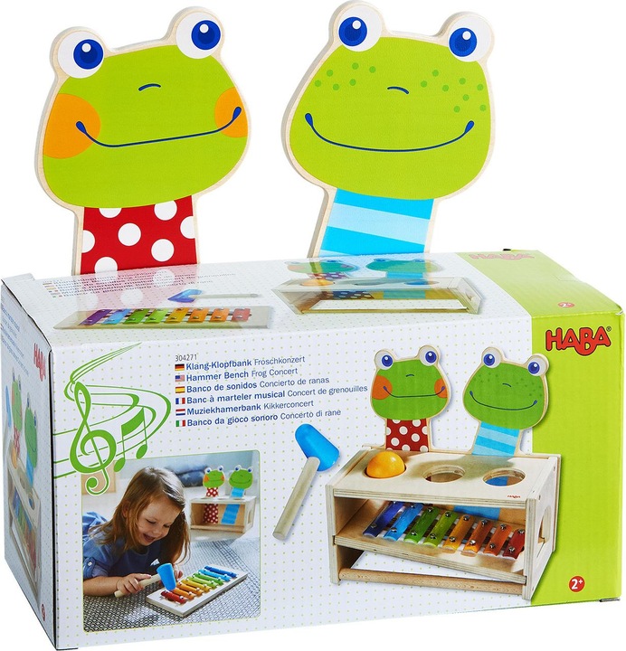 Produktbild Haba Froschkonzert (Französisch, Englisch, Deutsch, Italienisch, Niederländisch, Spanisch)