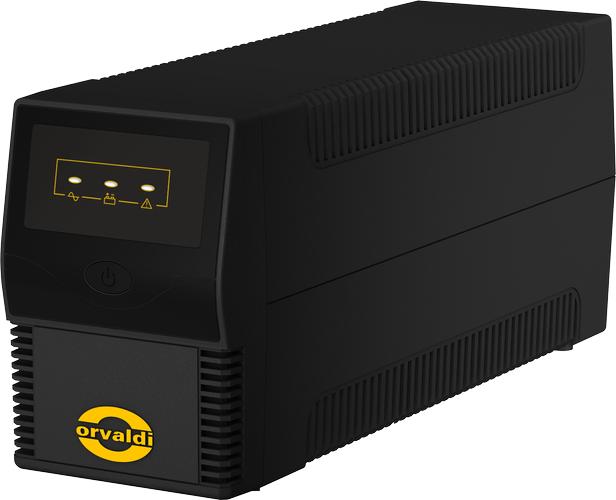 Actual product image Orvaldi ID600 Uninterruptible Power Supply (UPS) Line-Interactive 0.6 kVA (0.60 VA, 360 W, Line-interactive UPS)