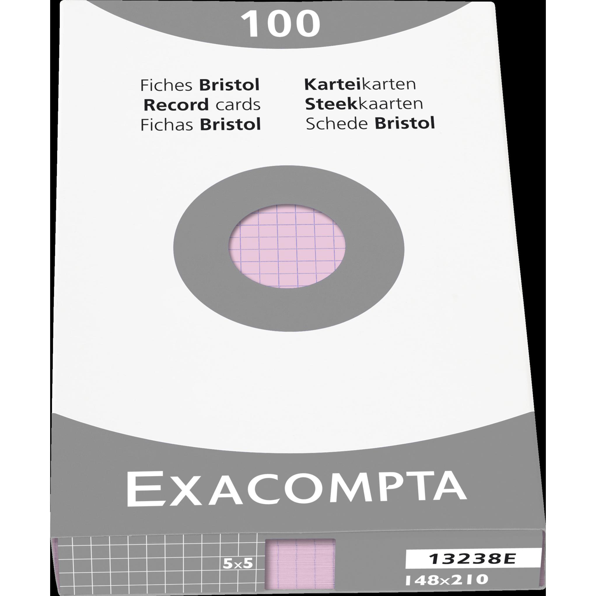 Thumbnail - Exacompta, Karteikarten, Karteikarten (A5, 205 g/m², 100 x)