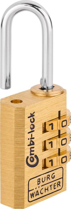 Produktbild Burg Wächter Zahlen-Vorhangschloss Combi 80 20 M SB