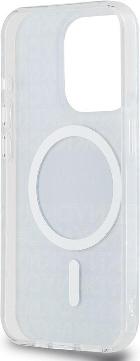 Actual product image DKNY DKHMP14XHRHSEK iPhone 14 Pro Max 6.7" czarny/black hardcase IML Mono & Stripe MagSafe (Apple iPhone 14 Pro Max)