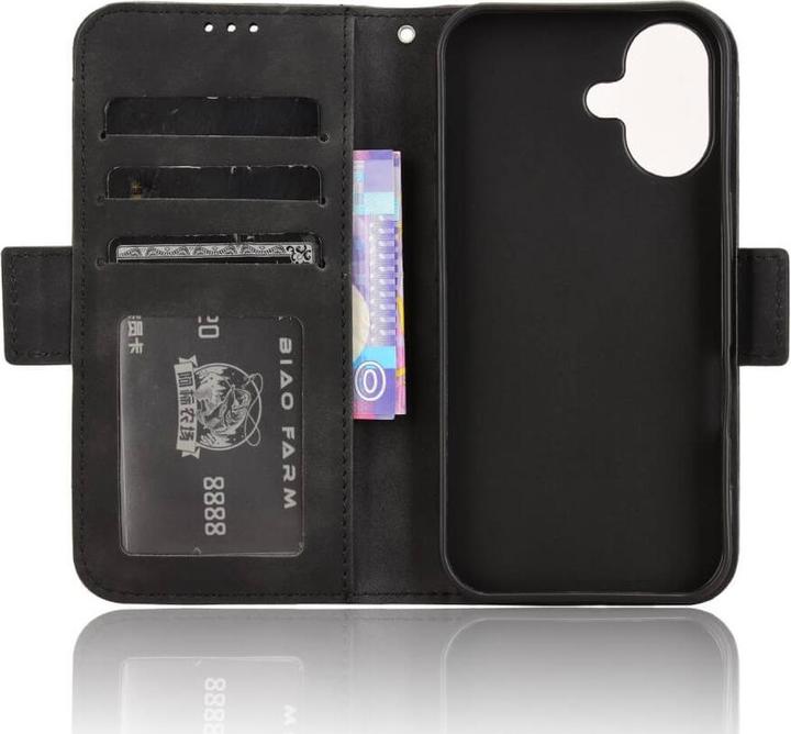 Actual product image Cover-Discount iPhone 16 - Case with many card slots (Apple iPhone 16)