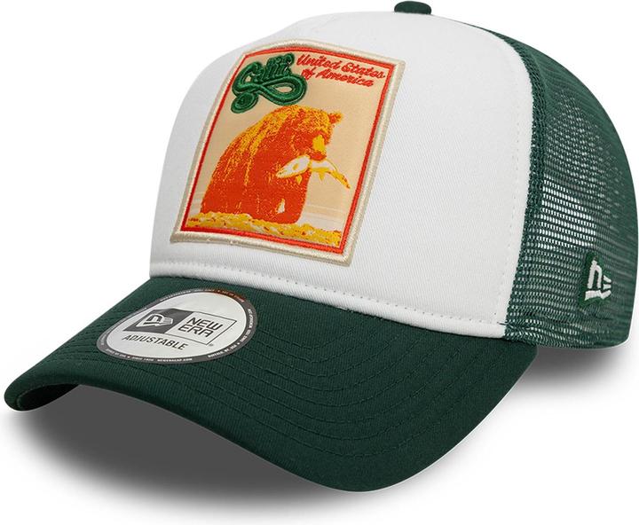 Produktbild New Era A-Frame Mesh Trucker Cap - California Patch (One Size)