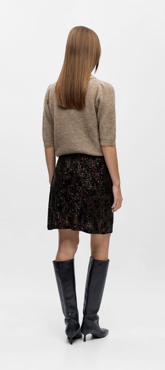 Produktbild Object Pailletten Minirock (M)