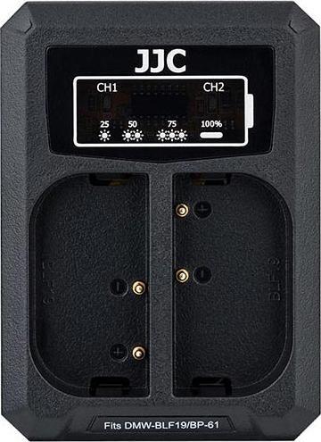 Image du produit JJC Chargeur double USB pour Panasonic BLF19 / BLK22 (Chargeur)