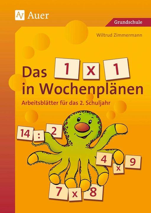 Produktbild Das 1 x 1 in Wochenplänen (Deutsch, Wiltrud Zimmermann)