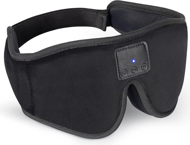 Livoo Schlafmaske mit Bluetooth®-kompatiblen Kopfhörern (8 h, Kabellos)