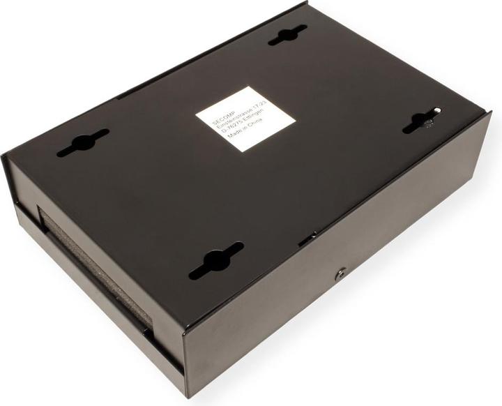 Actual product image Value Wall case for 4x Keystones, black (Keystone module holder)