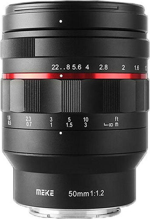 Image du produit Meike 50mm 1.2 Sony E-Mount (Sony E, APS-C / DX)