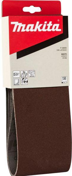 Actual product image Makita Sanding belt 100x610mm grain 150 ( 5 pieces ) (150)