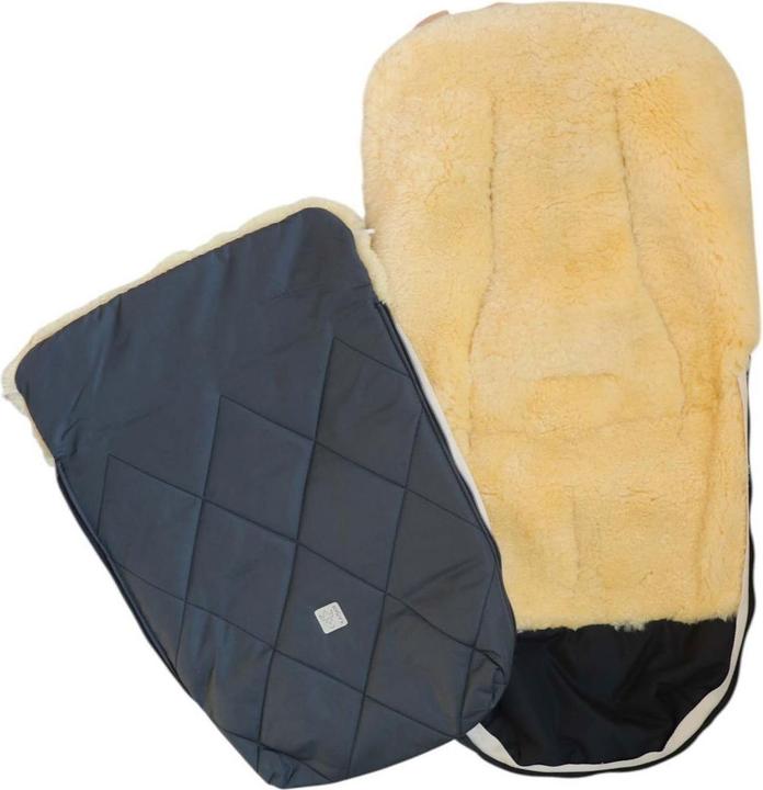 Actual product image Kaiser Baby Kaiser Lammfell Fusssack Coosy, anthracite