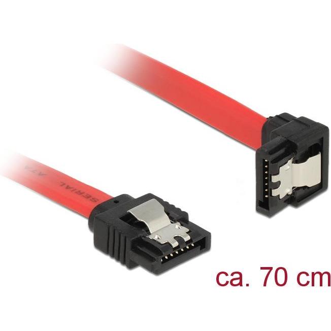 Delock SATA-Kabel Serial ATA 150/300/600, Interne Kabel (PC)