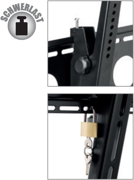 Produktbild Hagor WH 120 T - HD, 75 - 130“ / 191 -, max. (Wand, 125 kg)