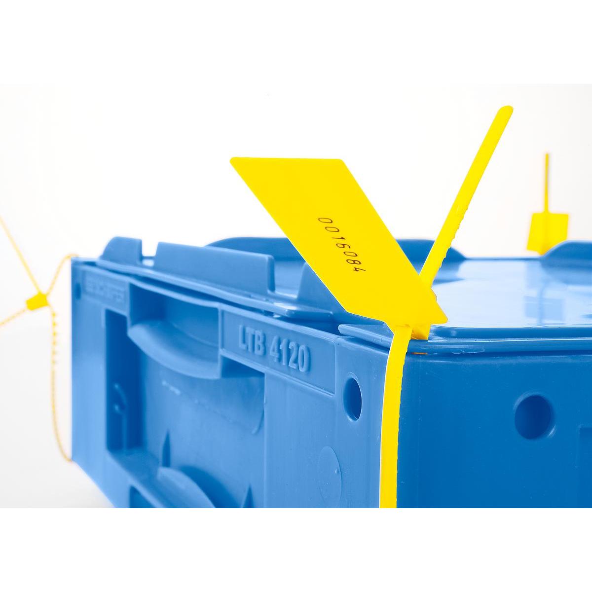 Thumbnail - HellermannTyton, Werkzeugkoffer, Durchziehplombe für Kasten im EURO-Mass LTB/FK und Konische Mehrwegbehälter KMB (1000 T...