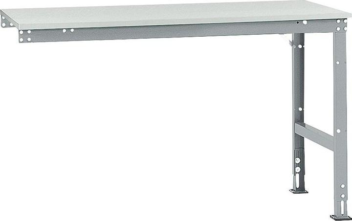 Actual product image Manuflex AU6057.9006 UNIVERSAL standard add-on work table with plastic top WxDxH 150