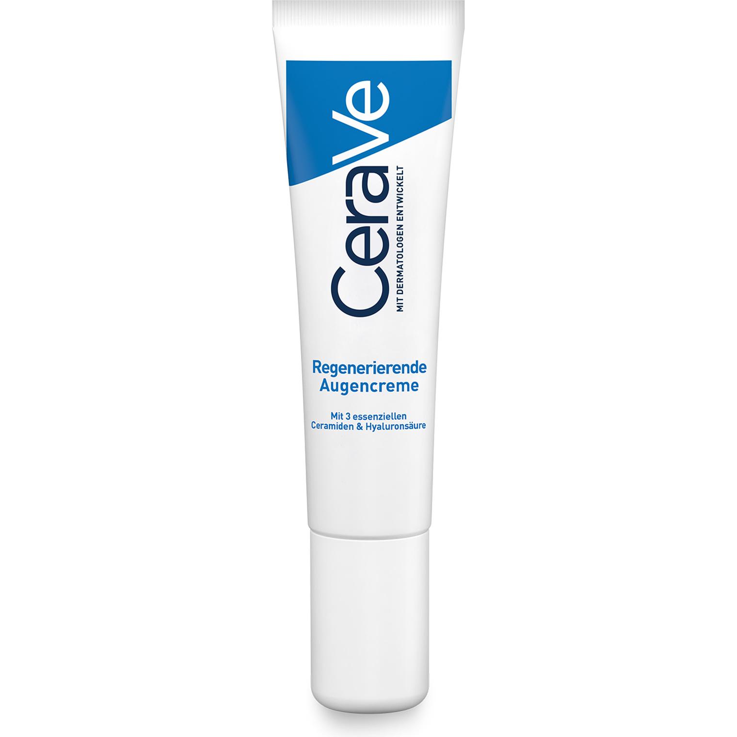 CeraVe, Augenpflege, Regenerierende Augencreme (Crème, 14 ml, Tag + Nacht)
