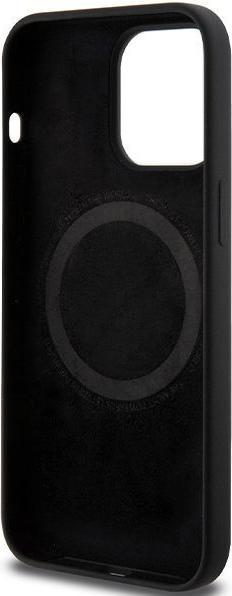 Produktbild BMW BMHMP15X22SMPK iPhone 15 Pro Max 6.7" czarny/black hardcase M Silicone Pattern MagSafe (Apple iPhone 15 Pro Max)