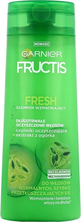 Produktbild Garnier New Fructis Fresh Shampoo For Quickly Oily Hair 400Ml (400 ml, Flüssiges Shampoo)