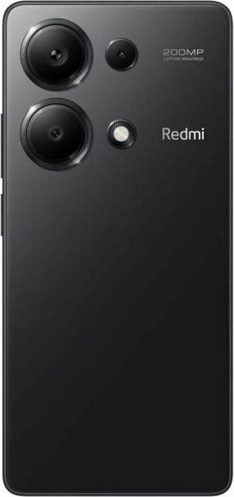 Actual product image Xiaomi Redmi Note 13 Pro (512 GB, Midnight Black, 6.67", Hybrid Dual SIM, 4G)