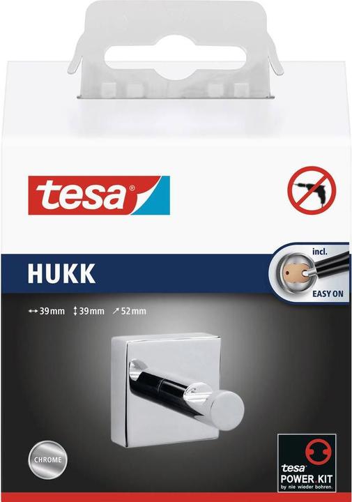 Actual product image tesa HUKK towel hook incl. adhesive solution without drilling