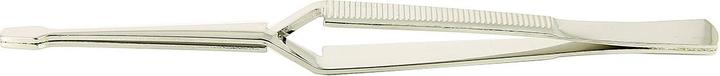 Produktbild RS PRO C-Stahl Pinzette,,, Spitze Flach, Geriffelt, 160 mm