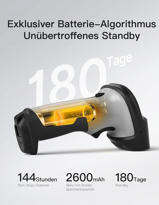 Actual product image Inateck BCST-72 (1D barcodes, 2D barcodes, QR Code)