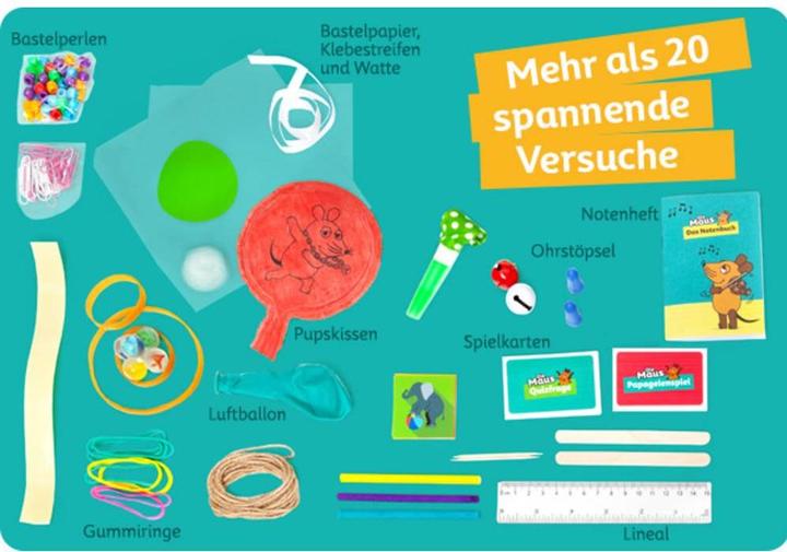 Actual product image Franzis Music experiments with the mouse German