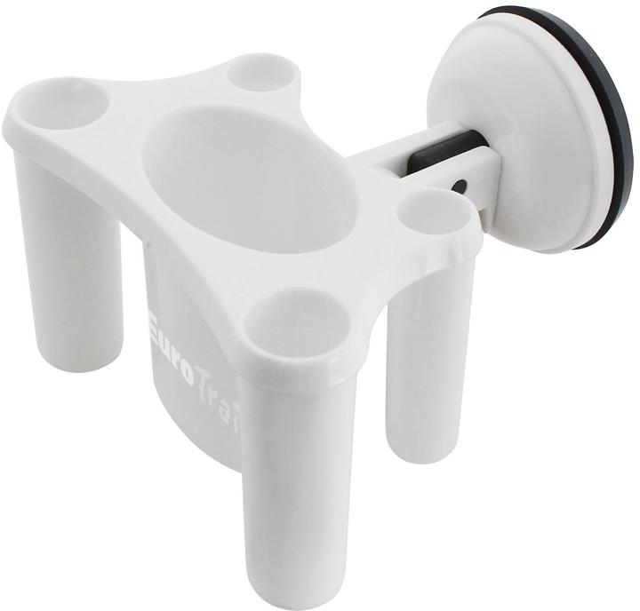 Immagine prodotto Eurotrail Supporto per spazzolino da denti con ventosa bianco