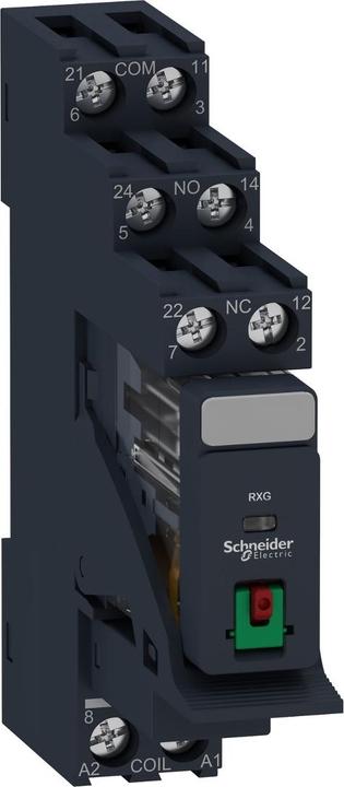 Produktbild APC Steckschnittstellenrelais Zelio Relay, 2 Wechsler, AC, 24V, 5A, Schraubklemme
