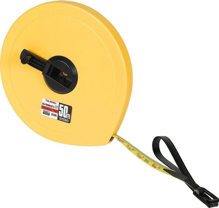Actual product image Tajima Roll tape measure glass fiber 50 m (50 m)
