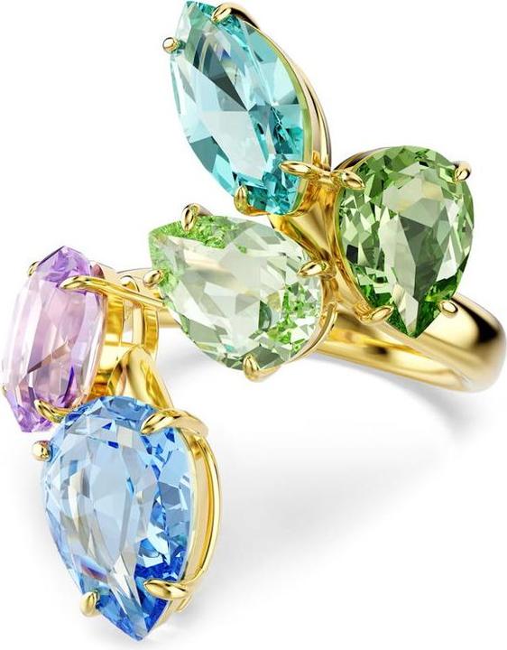 Produktbild Swarovski Damenring Gold (58)