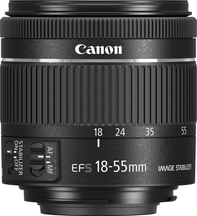 Produktbild Canon EF-S 18-55mm f/4.0-5.6 IS STM (Canon EF-S, APS-C / DX)