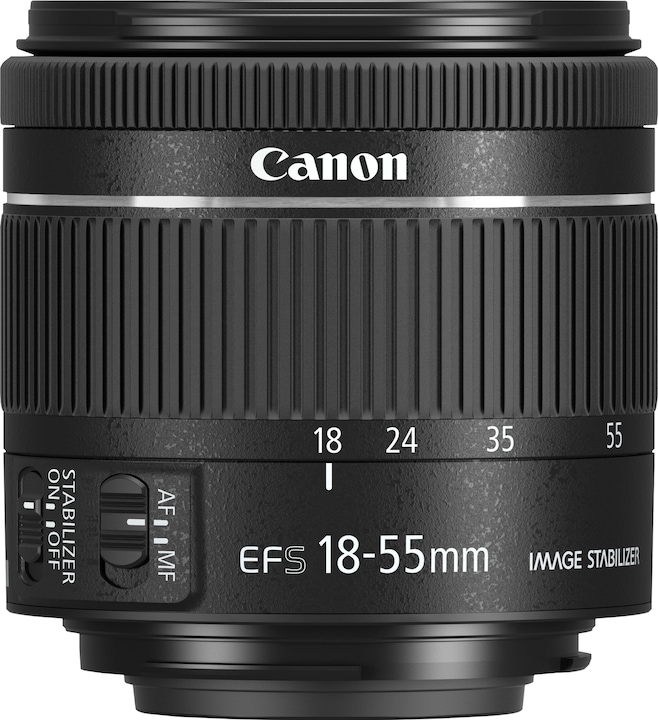 Image du produit Canon EF-S 18-55mm f/4.0-5.6 IS STM (Canon EF-S, APS-C / DX)
