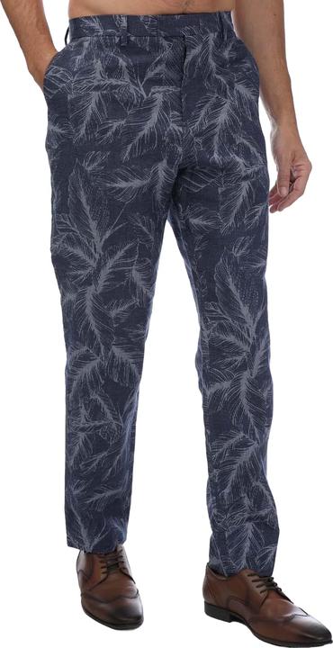 Actual product image Ted Baker Mens Postot Cotton Printed Trousers (Frequency band 38 (2600 MHz))