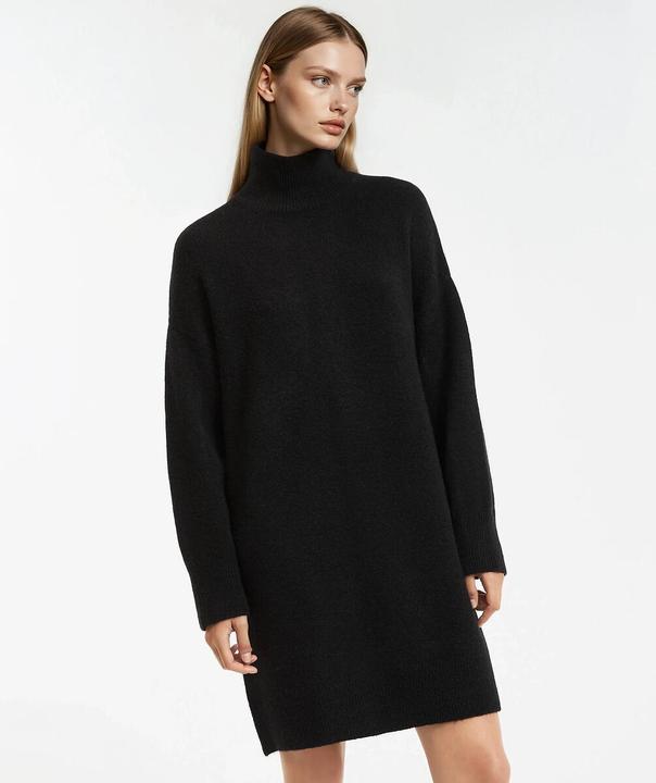 Image du produit La Redoute Collections Kurzes Strickkleid mit langen Ärmeln (XL)