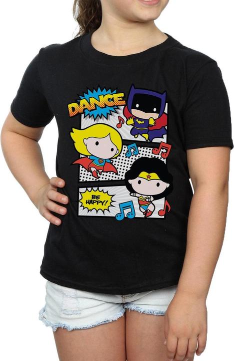 Produktbild Chibi Super Friends Dance TShirt Mädchen (152, 158)