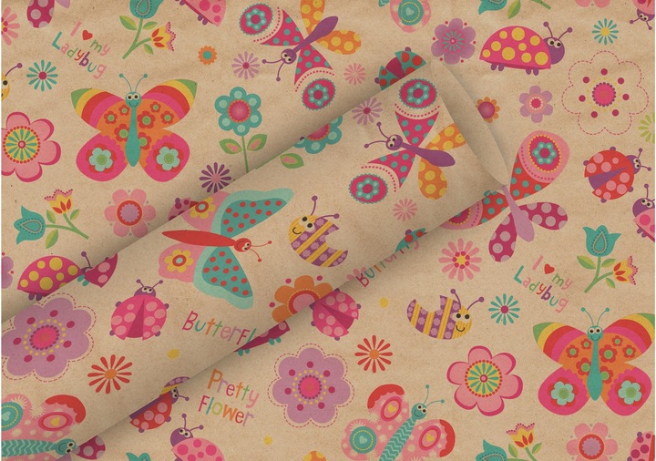 Actual product image Braun + Company Geschenkpapier-Rolle (Wrapping paper, 1 x)